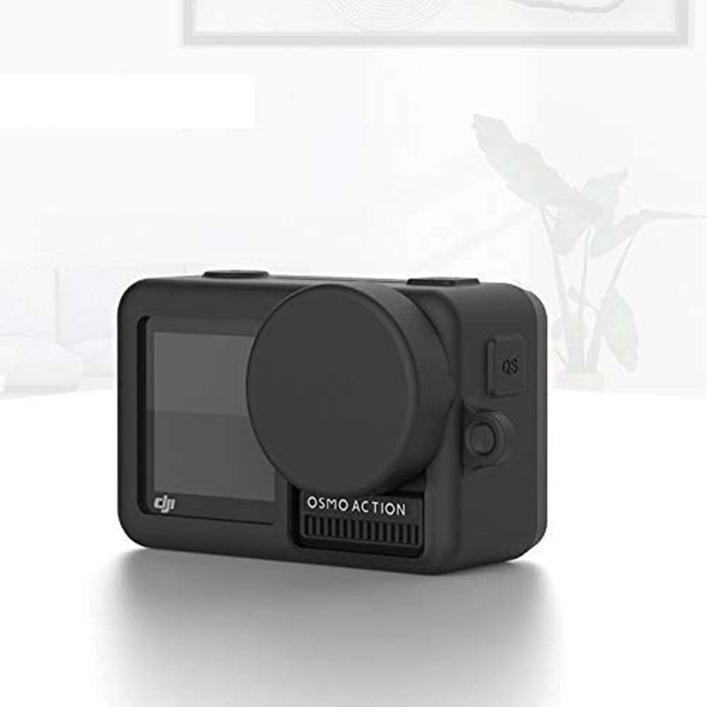 See full amazon price history chart for Action Pro Silicone Rubber Case + Lens Protective Cap Cover Compatible with DJI OSMO Action Sports Camera (Black) Action Pro Silicone Rubber Case + Lens Protective Cap Cover Compatible with DJI OSMO Action Sports Camera (Black) (B083XXYZ1K) Amazon Price History, Amazon Price Tracker