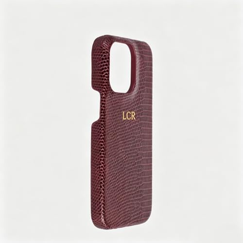 ZIPULIS Personalized Initials Leather Case