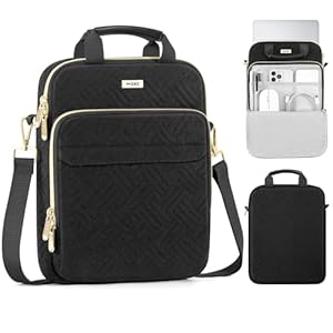 MoKo Funda acolchada para laptop de 13-14 pulgadas para Mac Air/Pro de 13 pulgadas, MacBook Pro M4/M3/M2/M1 de 14 pulgadas, superficie de 13.8 pulgadas, funda de transporte para portátil con asa y
