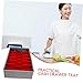 Happyyami Cash Organizer for Drawer Cash Register Insert Tray Tray Money Storage Stand Drawer Compartment