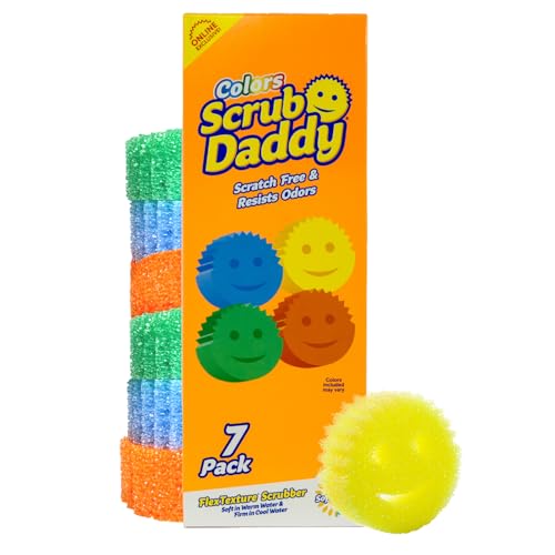 Scrub Daddy Scratch-Free Sponges 7-Pack