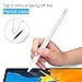 MoKo Pencil Case for Apple Pencil 2nd Generation/Apple Pencil Pro, [2 Pieces] Protective Silicone Apple Pencil 2nd Generation Pencil Holder Sleeve and Protective Nib Cover for Apple Pencil 2, White