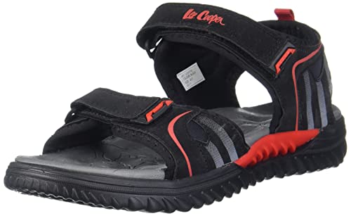 Lee Cooper mens Ankle-Strap Sandal, BLACK, 7 UK (41 EU) (B09HV1MQWL) Amazon Price History, Amazon Price Tracker