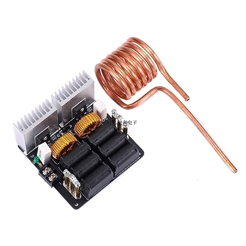 Placa calefactora de inducción ZVS con bobina térmica y controlador Flyback de 20A 2