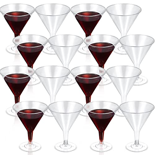 Set Di 6 Bicchieri Da Martini In Plastica Infrangibile Youngever - 300 Ml, Senza BPA - 2