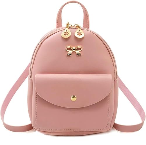Image of NUWA Mini Backpack Purse for Women Small Backpack for Teen Girl Gifts Trendy Stuff Cell Phone Purse Crossbody Wallet Lightweight Pouch Bag (Pink4)