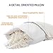 BedStory Shredded Memory Foam Pillows for Sleeping Queen 20x30-Soft and Supportive Loft Adjustable Pillows for Side Back Stomach Sleeper-Neck Pain Relief Bed Pillows with Removable Washable Cover
