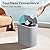 5 Gallon Motion Senor Bathroom Trash Can with Lid, Automatic Garbage Can Touchless, Smart Plastic Waste Basket for Narrow Spaces, Bathroom, Office, Bedroom, Living Room (Gray)