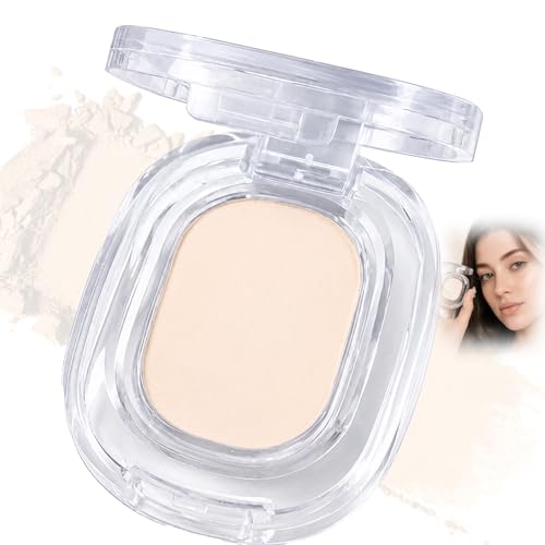 Image of Soft Vanilla Matte Eyeshadow - Light Beige Base Shade for Brightening Eyes, Smooth Blendable Powder for Natural Everyday Makeup, Soft Definition, Compact Single Eyeshadow for Daily Use