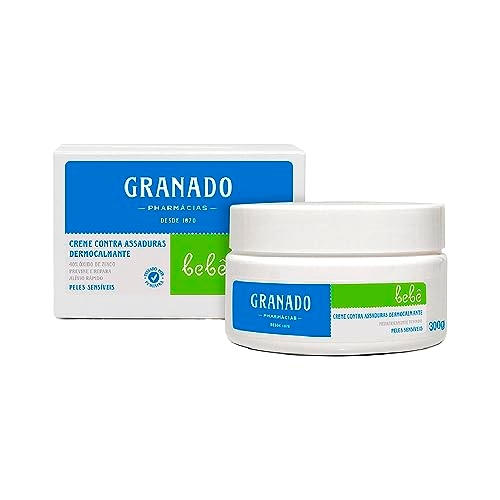 Granado Creme Assaduras Dermocalmante Bebê, Peles Sensíveis, 300g
