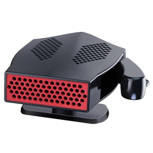 Yiohejy Ventilador del Calentador del Coche - Desempañador desempañador de Calentador de Parabrisas de Coche de 150W | Descongelador Giratorio Parabrisas de 360 ​​Grados