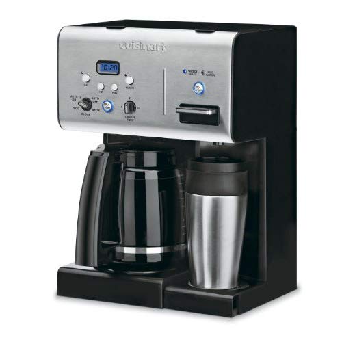 Cuisinart Plus 12-Cup Hot Water Coffee Maker, Black/Stainless