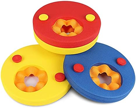 SKYSPER Arm Bands Swimming Float Discs Kids Foam Armband Pool Set for Swim Learning