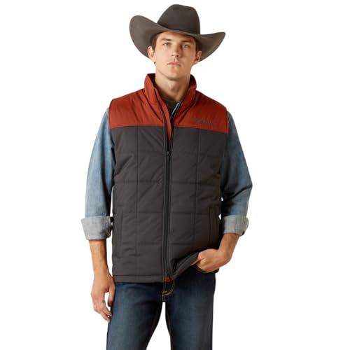 Crius Insulated Vest, Smoked Paprika/Phantom, Large