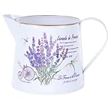 Arrosoir charmant : son design charmant en fait un objet à la fois beau et fonctionnel, qui s’intègre à les styles de décoration, vase haut, cuisine vintage