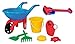 Produktbild KSS Mega Sandspielzeug Set 11 Teile Schubkarre , Eimer ,Schaufel , Harke , 4 Förmche Strandspielzeug
