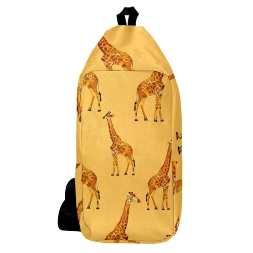 Sac à dos à bandoulière girafe pour soulager votre dos et vider vos poches