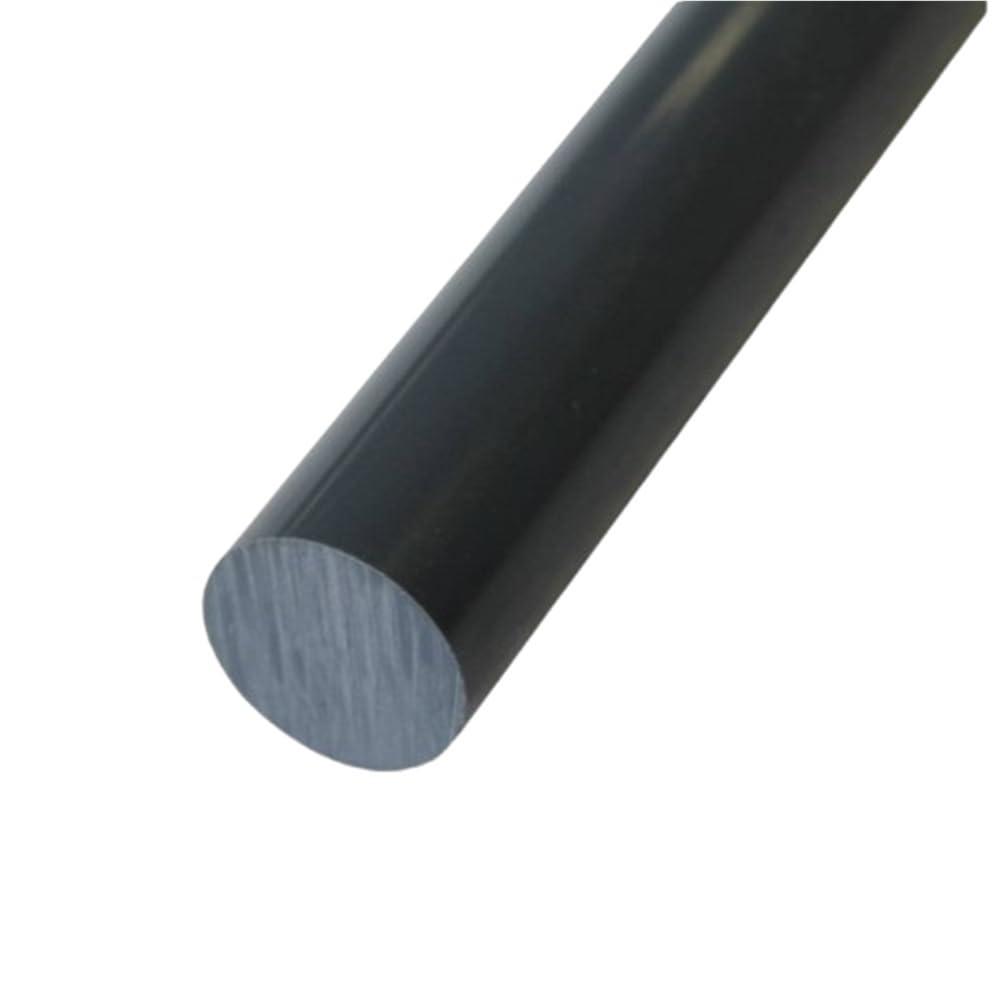 10 sztuk czarnych prętów z włókna szklanego o średnicy 1-11 mm i długości 500 mm, solidnych prętów o wysokiej wytrzymałości(9.0x500mm)
