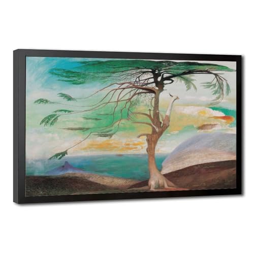 Impression sur toile The Lonely Cedar décoration murale bureau tableau salon 1907