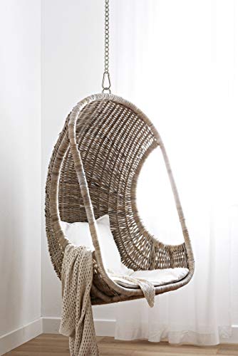 Maccify Hammock Accessories, Hanging Chair Chain with Two Carabiners, Heavy Duty Hanging Kit for Swing Chairs, Punching Bags, Outdoor/Indoor (660 LB Weight Limit)