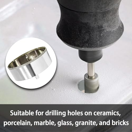 Image of 4-1 /2 Inch Diamond Hole Saw with Pilot Drill Bit