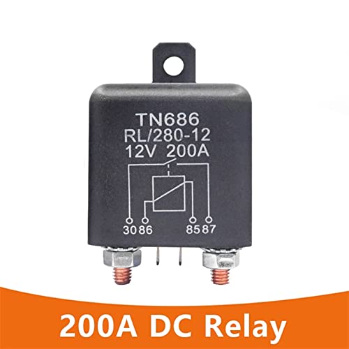 Relais de démarrage 200A 24V pour puissance automobile et courant lourd