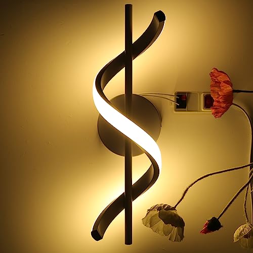 Starnearby Lampada da Parete a Spirale LED 220V