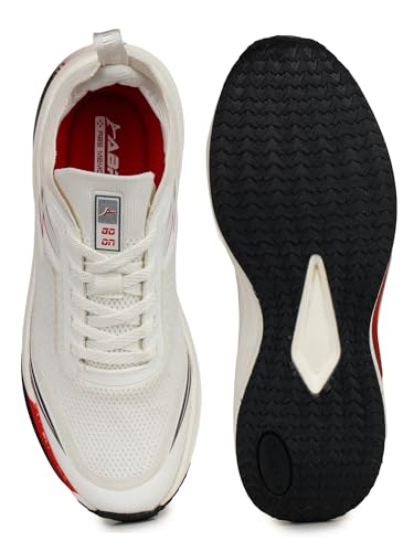 Image of ABROS Trikk Running Sports Shoes Breathable Upper Mesh Phylon Sole Memory Foam Insole Casual Walking & Gym Shoes for Mens