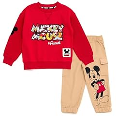 Red / Khaki, Mickey & Friends