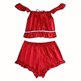 Der Bh ist sinnlich tief geschnitten und edel mit spitze verziert, die die Brüste charmant aussehen lässt, sowie verstellbaren Trägern und einem Hakenverschluss für die perfekte Passform. Das elastische Material sorgt für optimalen Tragekomfort. Unter der Babydoll-Wäsche haben Sie mehr Selbstvertrauen und Sinnlichkeit vor Ihrem Geliebten. 2019 Blitz Deals des Tages Prime.