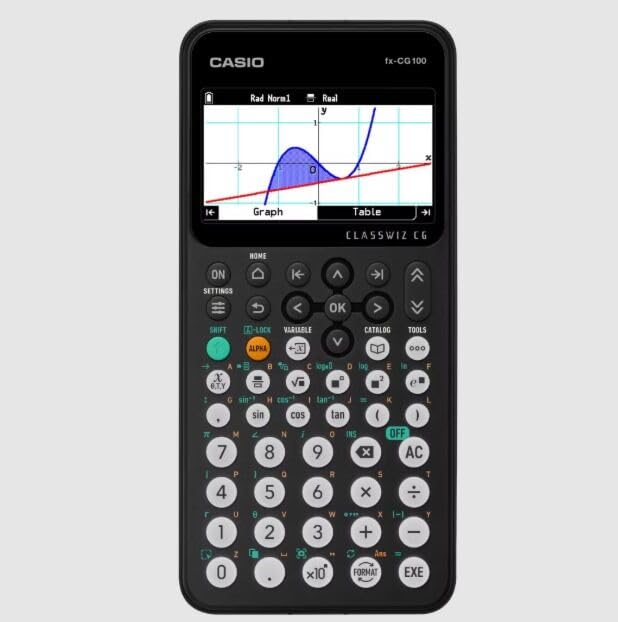 Casio Calculadora gráfica científica FX-CG100 (preto)