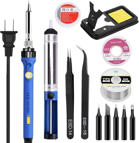 Lesimoll �͂񂾂��� �n���_�S�e 15-in-1�͂񂾂��ăZ�b�g �n�ڍH�� �������c���� �d�C�n���_�S�e 60W ���x���߉\(200�`480��) 5���_�f�����Đ� 50g�����x�͂� 10g�t���b�N�X�y�[�X�g�t�� ON/OFF�X�C�b�`�t�� ���c