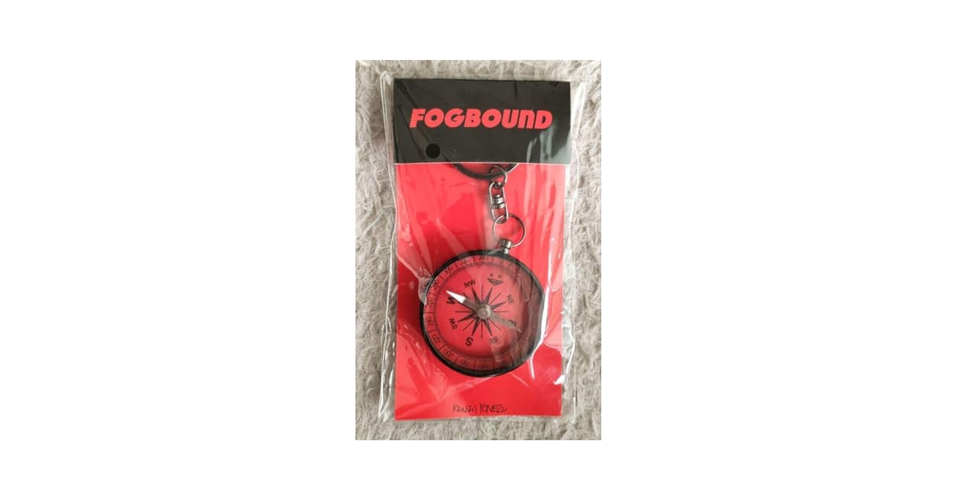 米津玄師 FOGBOUND コンパス型キーホルダー 米津玄師 FOGBOUND コンパス型キーホルダー キーホルダー