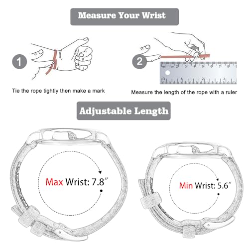 Image of Ritche Christmas Gift Canvas Vintage Quick Release Watch Band 18mm 20mm 22mm 24mm Replacement Watch Straps for Men Women, White Elephant Gifts, Stocking Stuffers for Men, Father's Day gifts