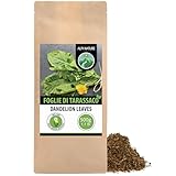 Alpi Nature Tarassaco Tisana 500g, Foglie Essiccate e Tagliate di Tarassaco per Tisana, Tè Sfuso