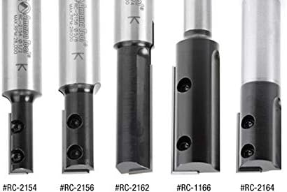 Amana Tool - RC-1154 Insert Carbide Straight 1-Flute x 1/2 Dia x 30mm x 1/2" Shank