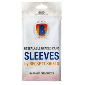 Beckett Shield Graded Card Sleeves 100 Stück