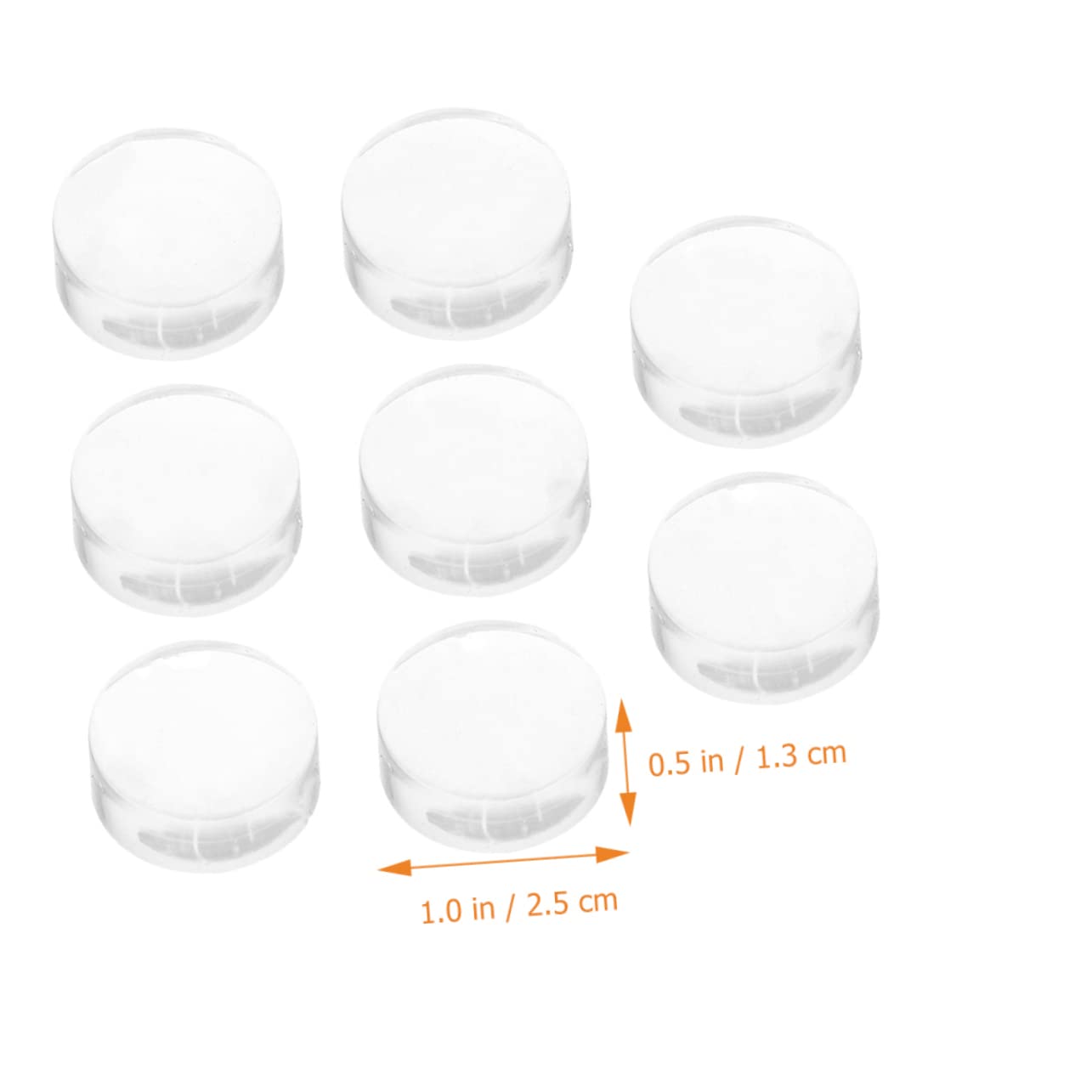 Healvian 32 Piezas sello de silicona para uñas estampador de uñas nail stamper kit de uñas de gel estampador suave transparente herramientas para uñas Francés clavo