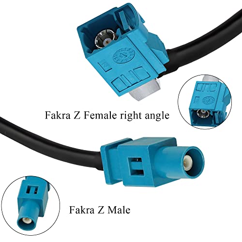 Câble Fakra Z coudé 2M pour résoudre les problèmes de réception autoradio - 5