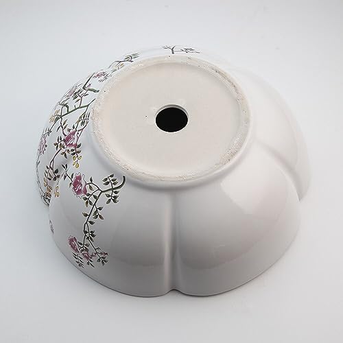 Ensemble lavabo céramique pour une salle de bain rétro - 4