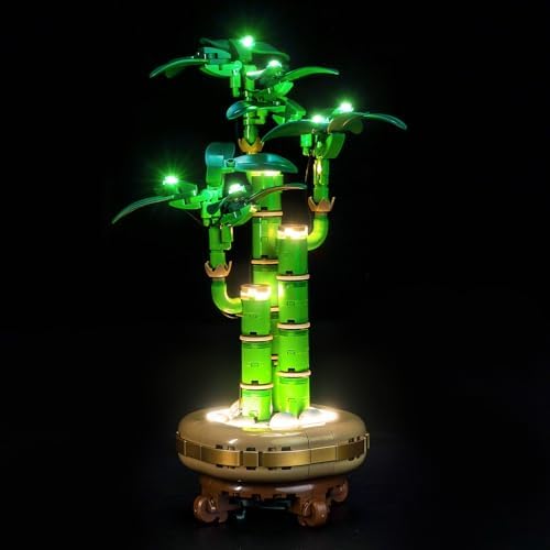 Amazon.com: BrickBling Light Compatible with Lego Lucky Bamboo Plant ...
