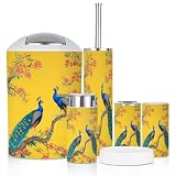 BAHZETY Peacocks Flowering Branches Set