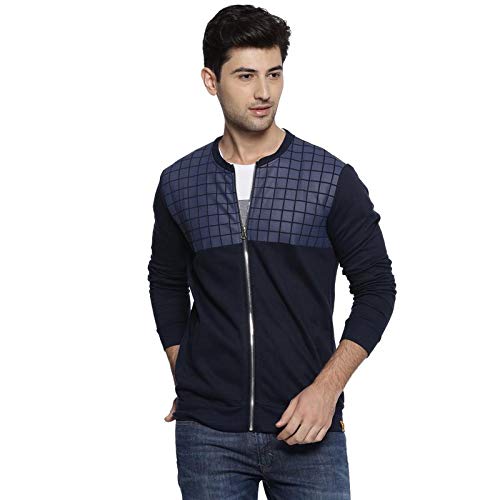 Campus SutraMen Zip Open Jacket