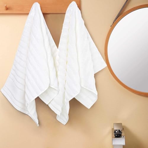 Jacquotha Luxurious 2-Pack Ribbed Striped Hand Towels thumb #6