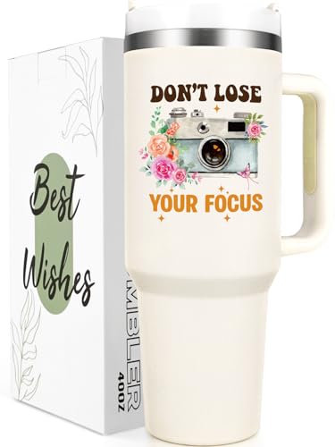 Qtencas Photographer Gifts for Women, Don't Lose Your Focus 40