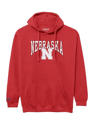 Image of JanSport NCAA Officially Licensed Rival Hoodie, Long Sleeve Unisex Sweatshirt, Cotton-Polyester Blend, Double-Layered Hood
