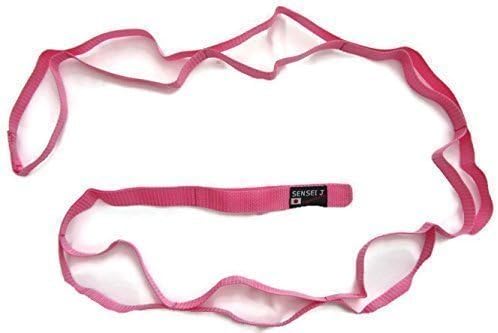 'PINK' Gymnastics,Pole Dancing,Stunt, Cheerleaders Training PINK LEG Stretcher FLEX-STRETCH Original Stretching Strap Yoga Pilates