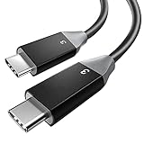 QCEs Thunderbolt 3 Cable 4Ft, 40Gbps USB C to USB C Data Cable 100W Charging 5K60hz or 2x4K60hz...
