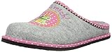  Softwaves Damen Hausschuh Pantoffeln, Grau (200 Grey), 36