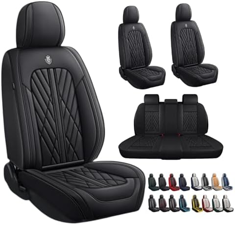 ANKIV Nappa Leatherette Full-Set Seat Covers for Honda CR-V (2000–2026)
